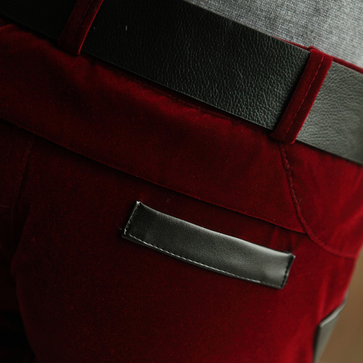 HHTOP 休闲裤 <em>女</em>2013秋冬装韩版贴<em>皮短裤</em>修