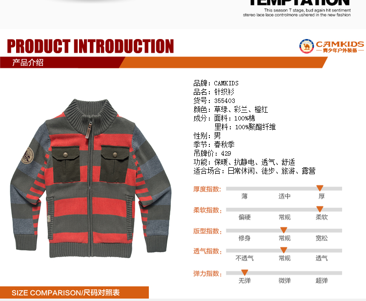 ids小骆驼 儿童毛衣<em>开衫外套</em> <em>男童</em>j加厚<em>针织衫</em> 