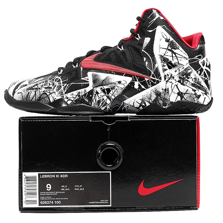 【全网第一】LBJ11 耐克詹姆斯11代篮球鞋 黑