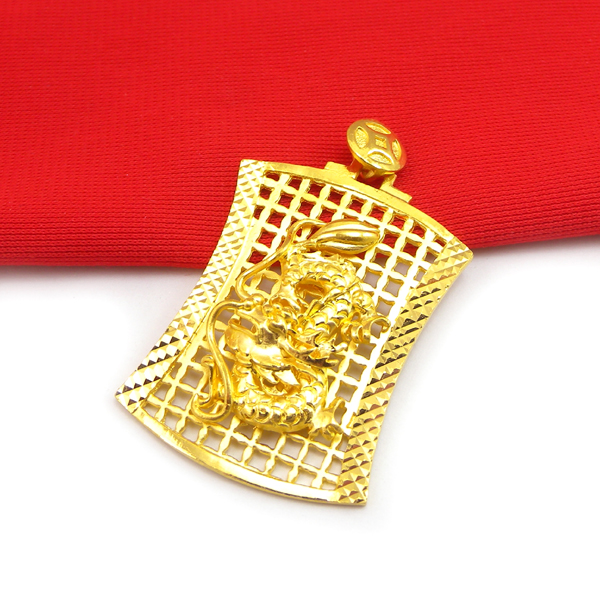 黄金吊坠999千足金哪里买卖比较好的 3d黄金