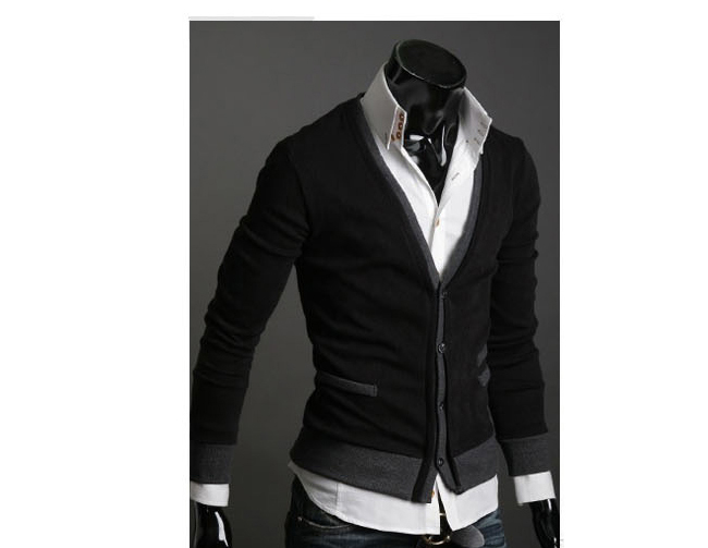 路铭 2014春装新款假口袋拉链<em>男士</em>进口<em>羊毛绒</em>