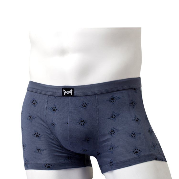 猫人正品内衣 <em>男士内裤</em> 无痕舒适内裤平角 U凸