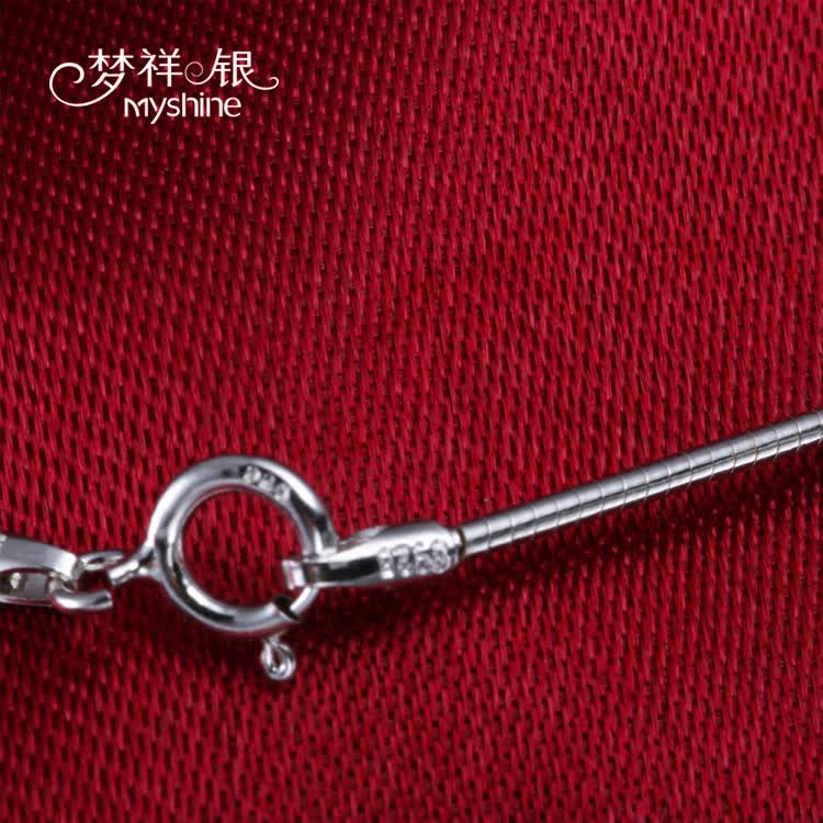 <em>女式项链</em>纯银百搭哪种好 <em>女式银项链</em>牌子同款