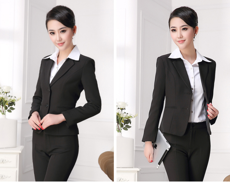OL职业装女装套装<em>春秋</em> <em>女士</em>正装职业工装外套