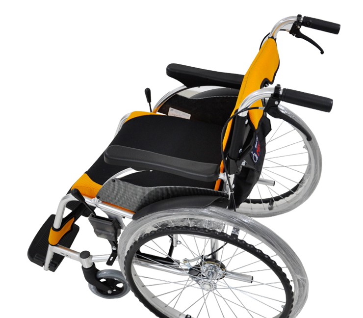 日本三贵轮椅MCS-43JD航太铝合金可折叠 老