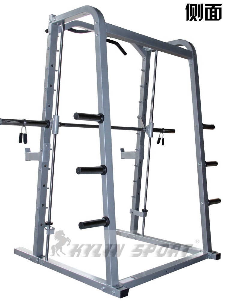 骐骏 健身房专业深蹲框架 史密斯综合训练架 杠铃举重床卧推健身器材 引体向上架【图片 价格 品牌 报价】-京东商城