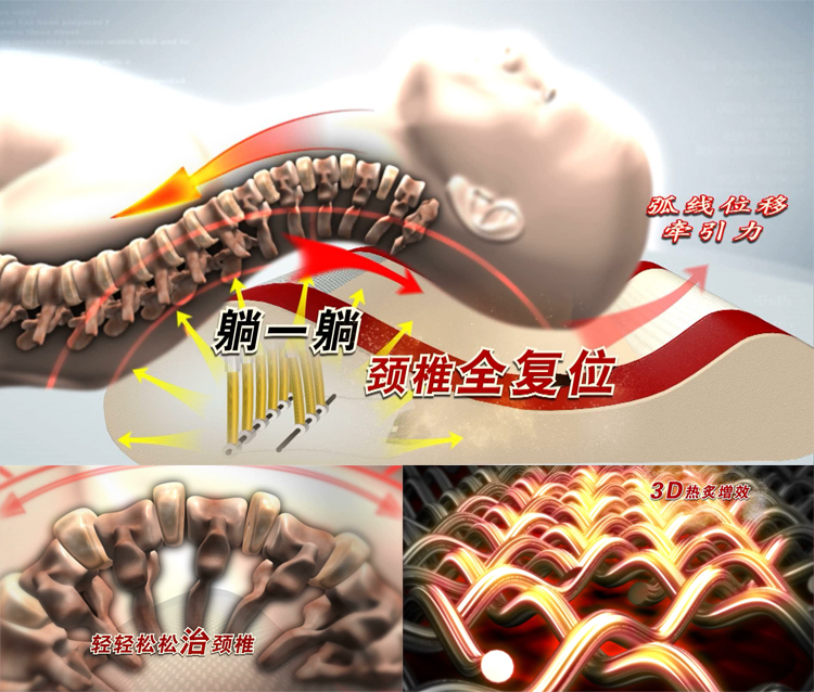 治疗仪 颈椎牵引器 颈椎枕头 国康颈椎理疗器 国