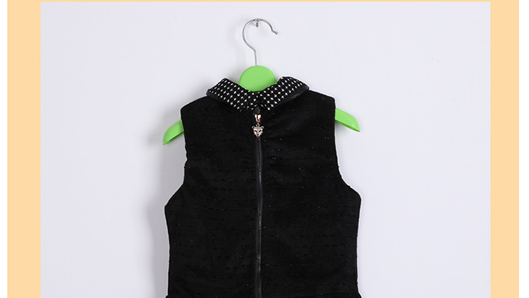 梵贝拉 年终热卖女童2014秋冬装连衣裙 韩版中