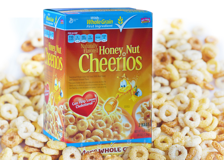 美国通用磨坊Cheerios蜂蜜全谷物麦圈 单盒装