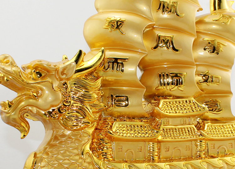 2020年招财图片最美,2020年微信头像招财 家居装饰品摆设一帆风顺帆船摆件模型客厅店铺招财开业礼品