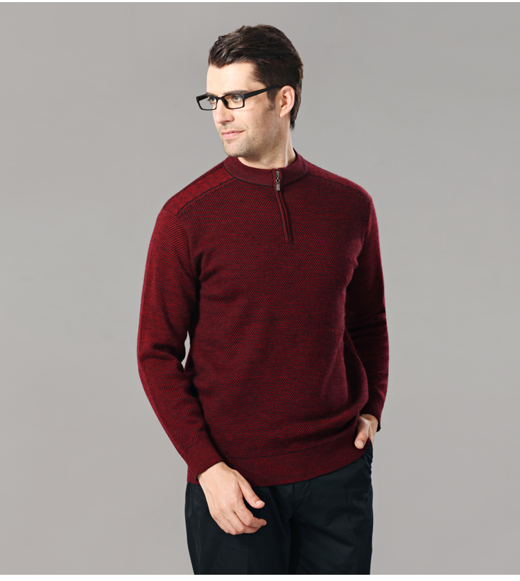 换季■恒源祥羊毛衫<em>男2014秋冬新款</em>男士<em>毛衣</em>