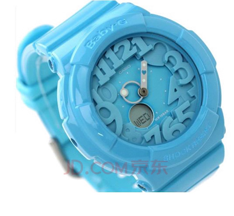 正品<em>CASIO卡西欧手表 女表</em>数显BGA-130 BA