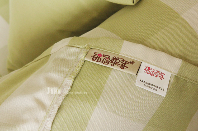 
                                        锦色华年格调春天大格子 欧式田园沙发布艺 沙发巾盖布 沙发罩 可定制 咖色 190*260cm                