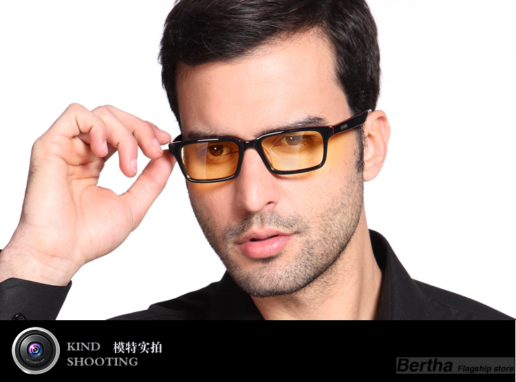 贝尔莎(Bertha)防辐射眼镜 防蓝光抗疲劳游戏专