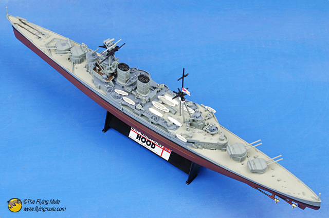 FOV1:700二战英国皇家海军胡德号战列舰成品
