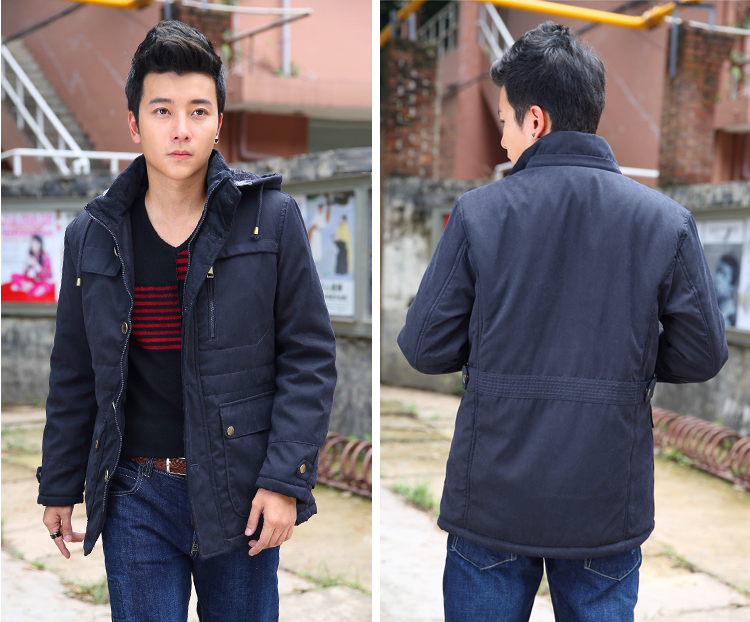 <em>货到付款</em> <em>棉衣</em>男士<em>外套棉服棉袄</em> 秋<em>冬装</em>加厚外