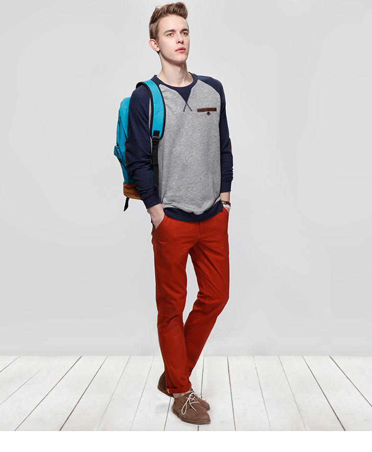 韩版套头卫衣 男士<em>运动</em>休闲<em>外套</em> 青春<em>流行</em>服饰