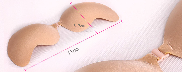 女深V聚拢无痕隐形<em>文胸</em> 加厚<em>硅胶</em>丰胸<em>文胸</em> 黑