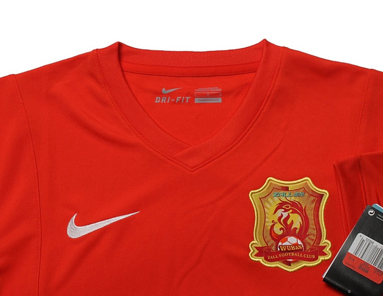 NIKE耐克 2014年新款男子中甲武汉卓尔队主场