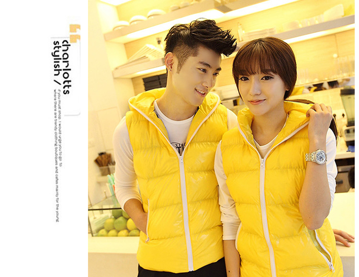 UO 2013秋冬新款 潮流时尚连帽情侣装 <em>羽绒</em>棉