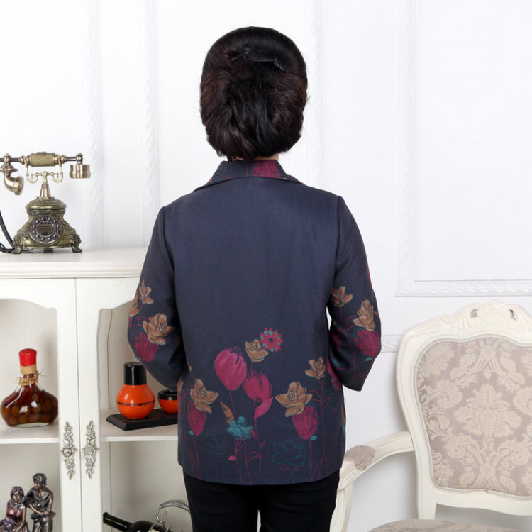 依美中老年<em>女装</em>春装<em>外套</em>中长袖<em>单衣</em>春装<em>外套</em>妈