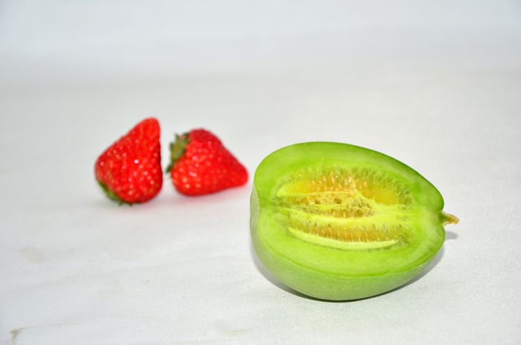 百宝源 山东寿光新鲜 脆皮绿香瓜 水果 翠皮 3斤