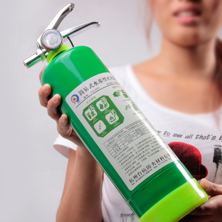 年底促销 世新 MSJ900 水基型灭火器 碳钢 绿色