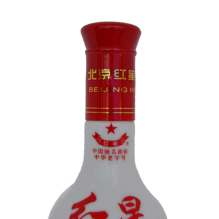 红星二锅头 36度瓷瓶 浓香型500ml白酒