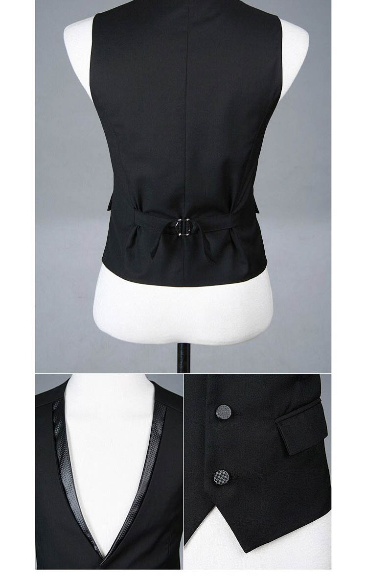 FZL 2014春夏新款 <em>男士</em>商务<em>休闲小马甲</em> 韩版修