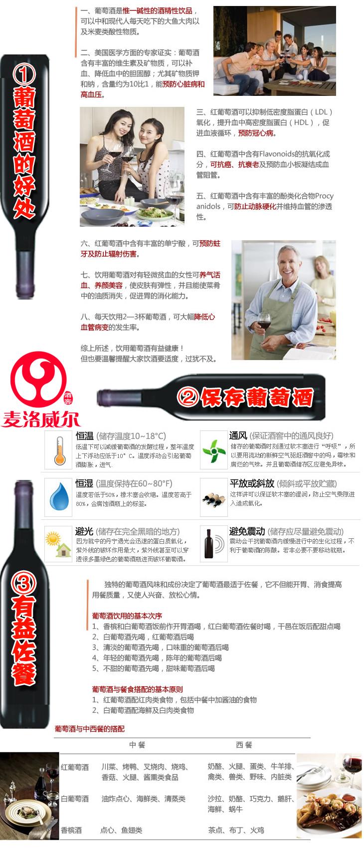 麦洛红酒 获奖红酒美国进口销量冠军绿雾黑莓