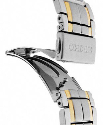 SEIKO 精工 男士金属圆形表盘金属表带自动机