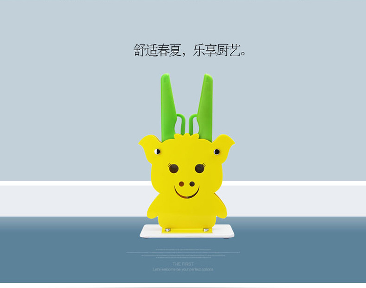 胡子王金门菜刀胡小猪四件套 创意菜刀刀具套装厨房套刀