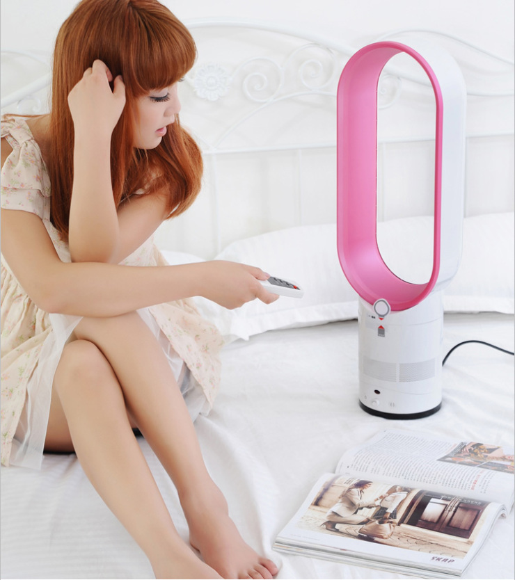 无叶风扇 进口无扇叶摇头电风扇无页风扇 安全