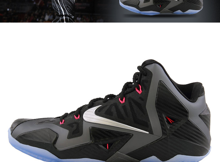 【全网第一】LBJ11 耐克詹姆斯11代篮球鞋 黑