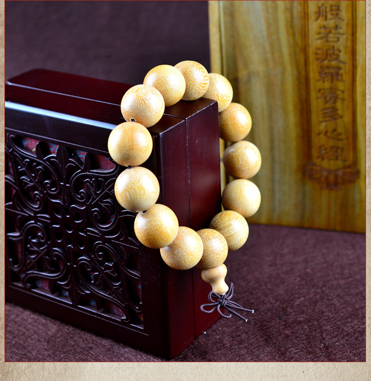 手链男士檀木佛珠牌子好不好 檀木108颗佛珠手