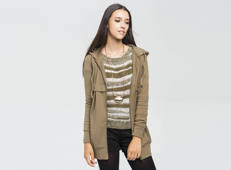 ibudu伊布都2013新款秋装 修身通勤简约开衫上