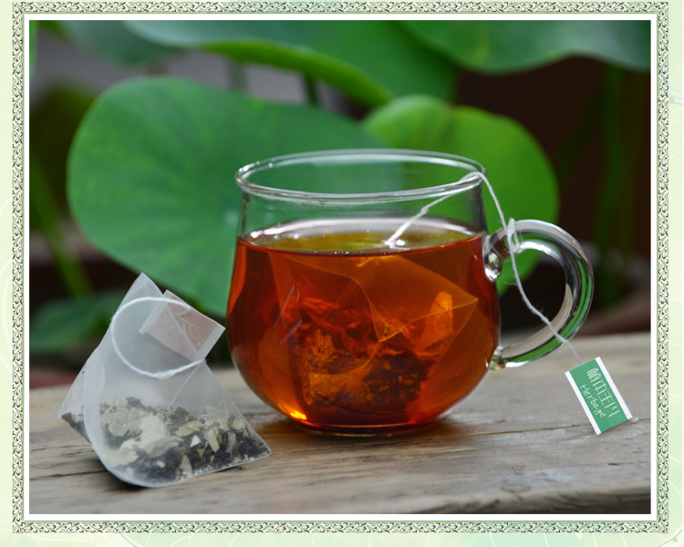 植本主义普洱茶熟茶荷叶减肥茶纤体花茶2盒装