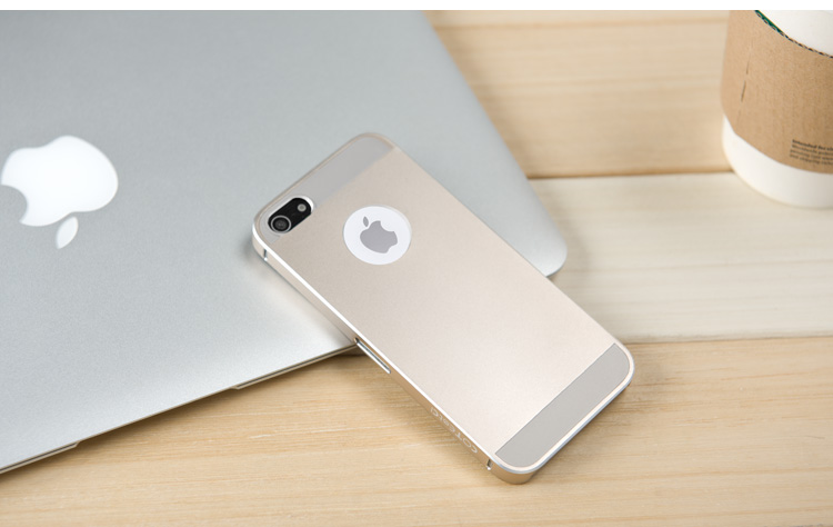 爱探客 iPhone5手机壳超薄金属苹果5手机壳5s