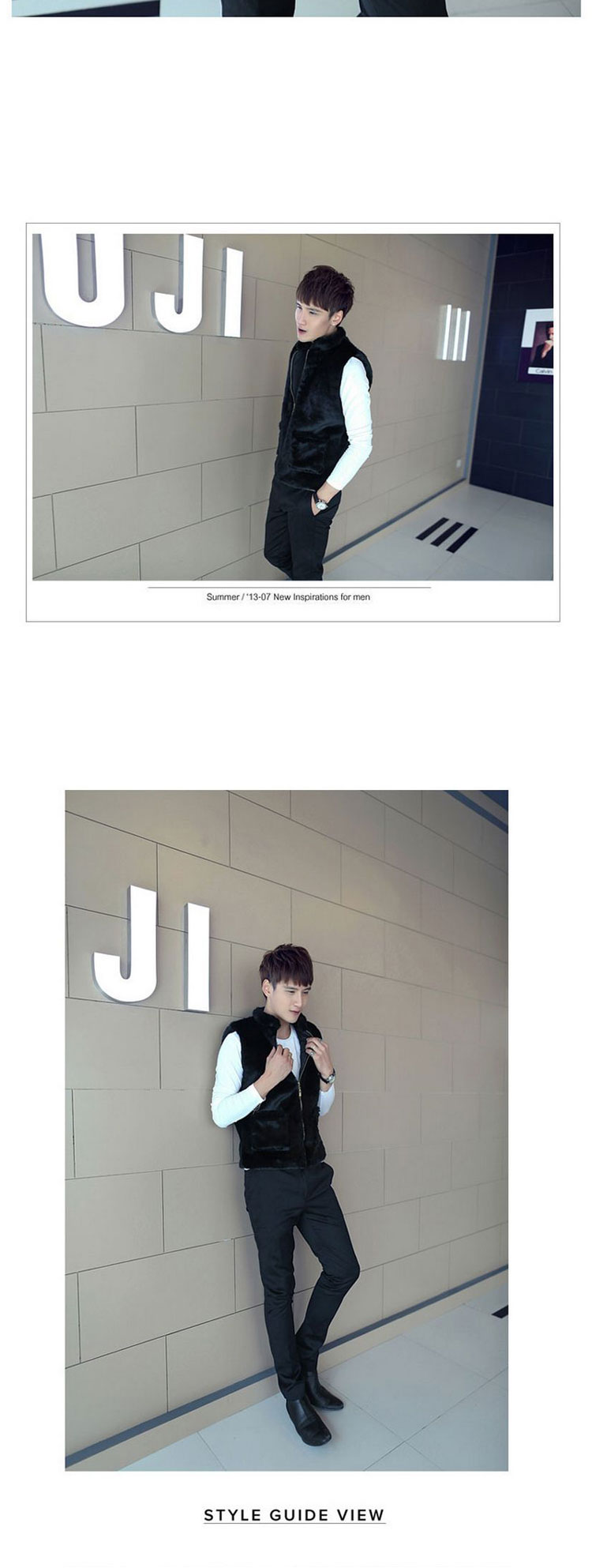 <em>货到付款</em> 韩版<em>男装</em>修身<em>马甲</em> 秋冬季<em>男装</em>加厚背