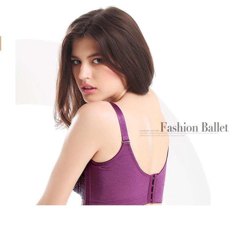 夏娃的记忆2014新款四排扣内衣<em>ABC罩杯</em>刺绣