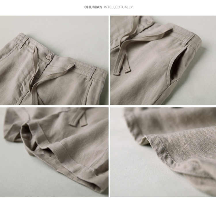 初棉<em>棉麻短裤女夏</em>森女<em>2014</em>春夏装新品女装亚