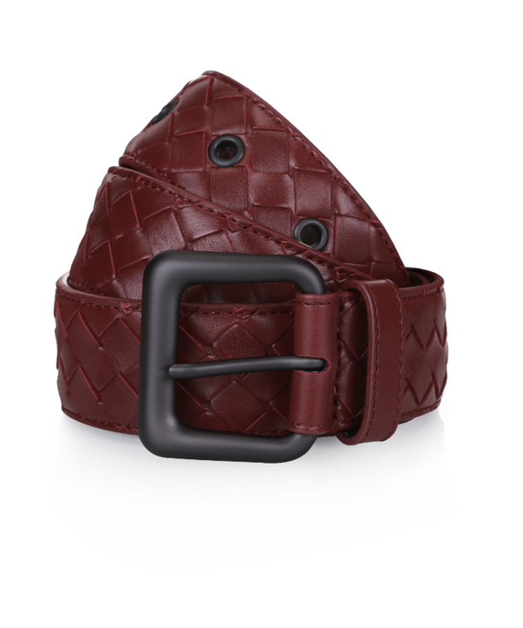 Bottega Veneta 葆蝶家宝缇嘉 奢侈品酒红色编