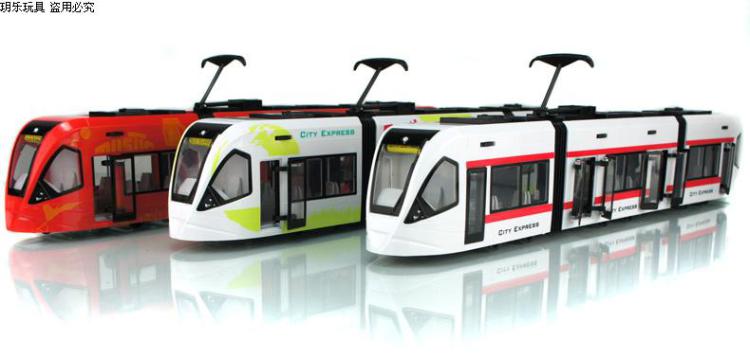 俊基奥图美城市轨道列车 门可开地铁儿童玩具