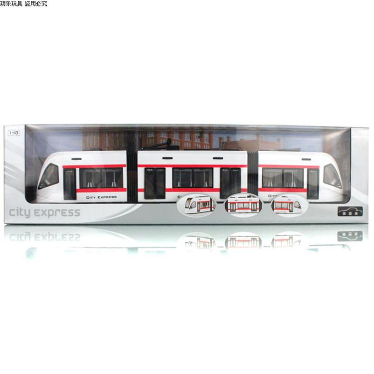 俊基奥图美城市轨道列车 门可开地铁儿童玩具