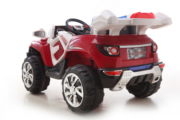 好儿喜新款悍马童车双驱儿童电动车遥控越野汽