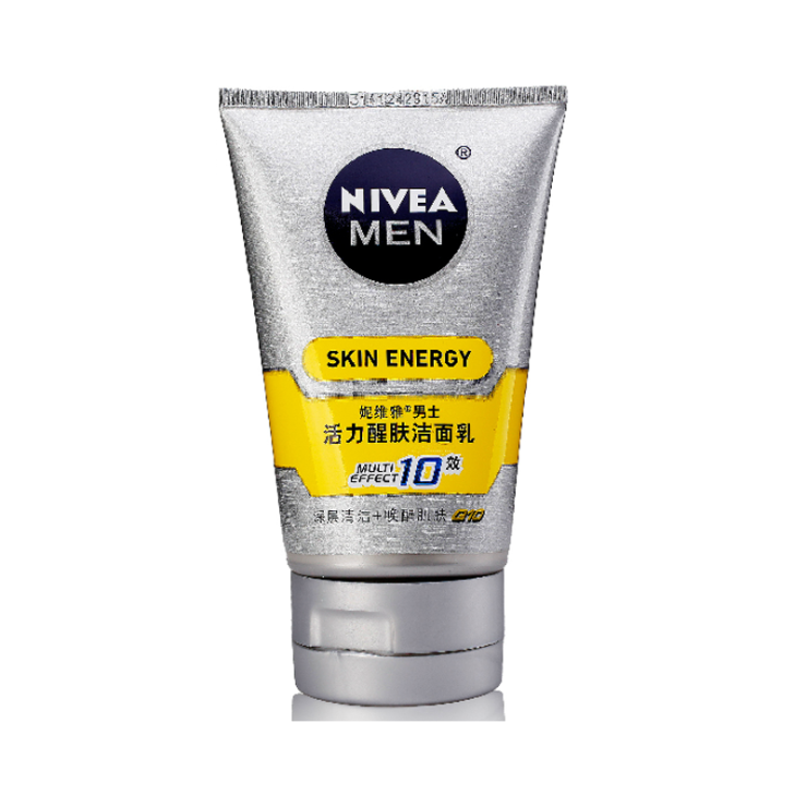 妮维雅男士活力醒肤洁面乳洗面奶100g 价格、