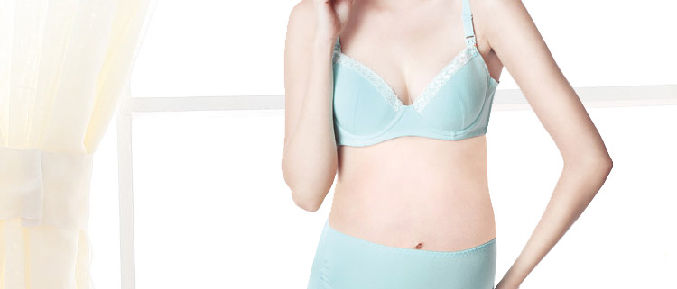 贝儿森专柜正品 纯棉哺乳<em>文胸</em> 孕妇内衣带钢圈