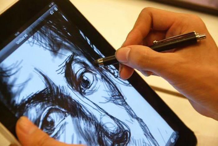 ipad手写笔超细绘画哪种好 ipad air电容笔细头