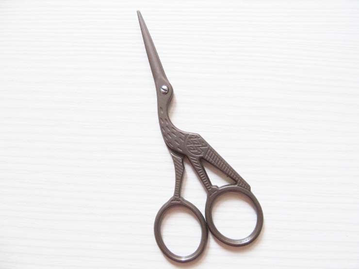 创意 艺术剪刀 剪茶包 复古 仙鹤 1把