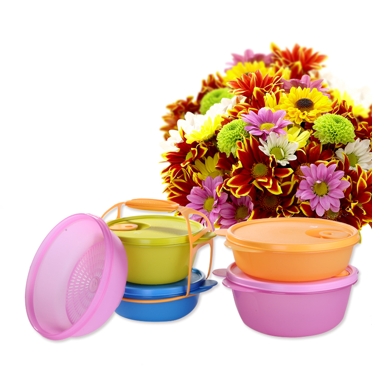 特百惠Tupperware 微波餐乐加热套装4件套多功能饭盒